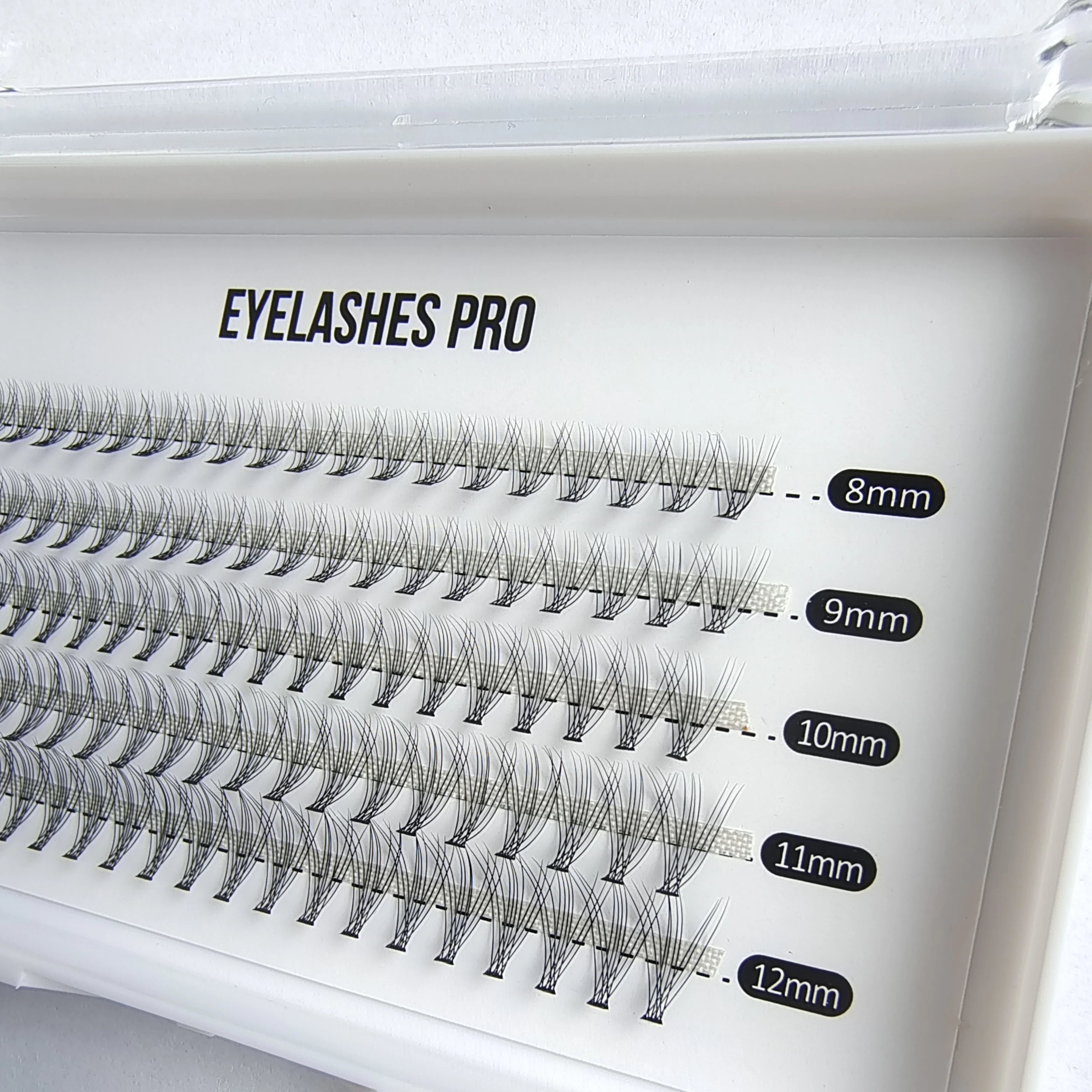 Ресницы норковые 10D0.10 60 пряди натуральные накладные ресницы 3D русский