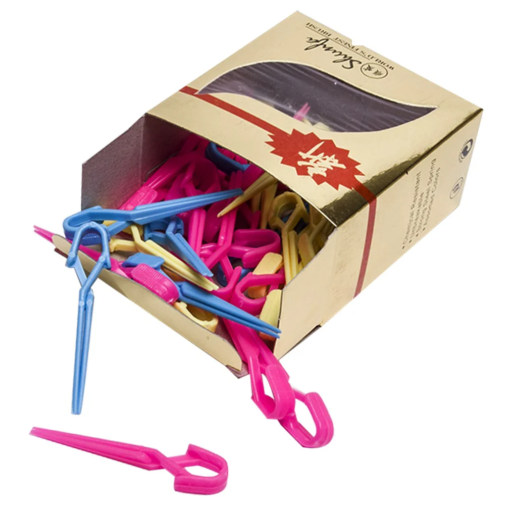 

70 Pcs Hair Separating Clips Colorful Hair Clips Hairdressing Tools Hair Styling Tools Nutrition Hair Divider Clips