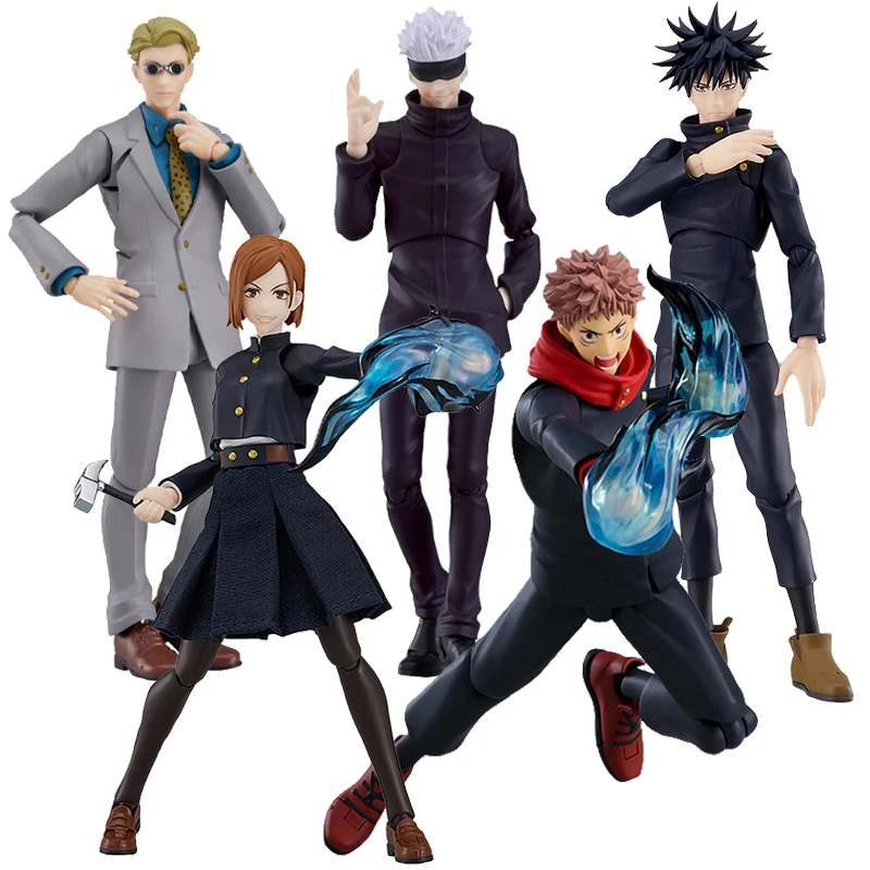 

Max Factory GSC Figma 550 557 564 570 571 YUJI ITADORI Satoru Gojo MEGUMI FUSHIGUROI Nanami Kento Kugisaki Nobara Jujutsukaisen