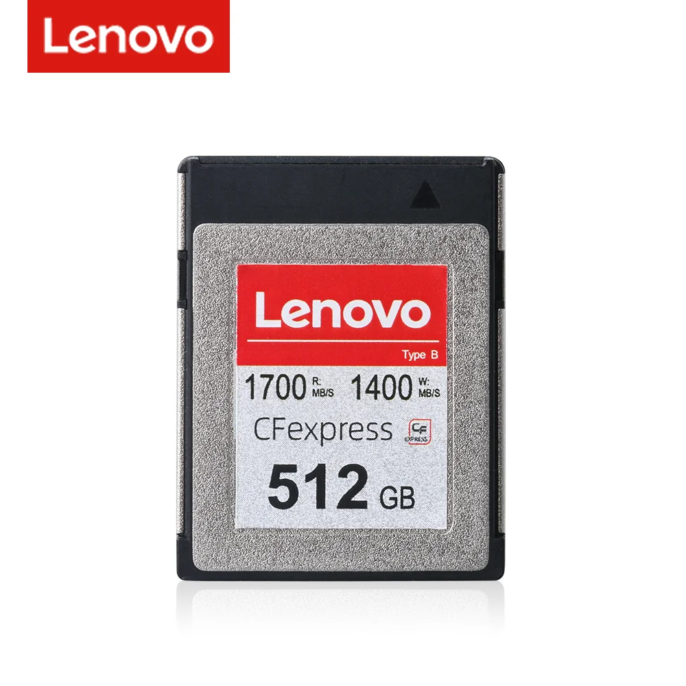 Lenovo CFexpress Type B 128GB 256GB 512GB 1TB Digital Memory Card for Nikon Z6 Z7 D6 D850, Canon R5 & Panasonic DSLR Cameras