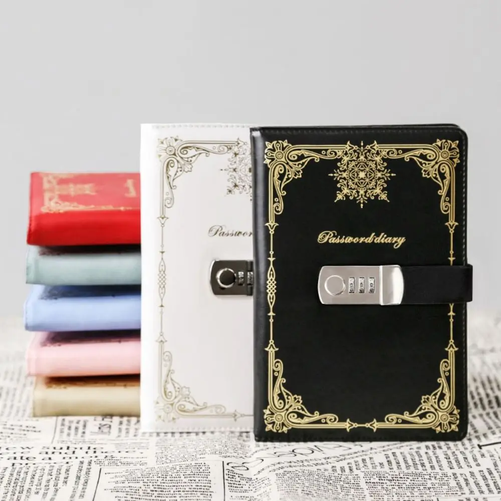 Запираемый блокнот PU Leather A5