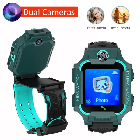 Детские Смарт-часы для мальчиков и девочек, водонепроницаемые Смарт-часы с Sim-картой, фото, IP67, подарок для IOS, Android, 2023