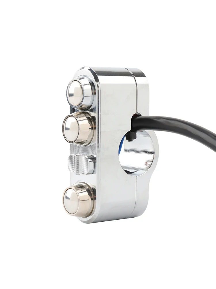 

1X мотоцикл 1 "25 мм переключатель управления на руле звуковой сигнал поворота пусковой переключатель кнопка для Harley Sportster Touring Dyna