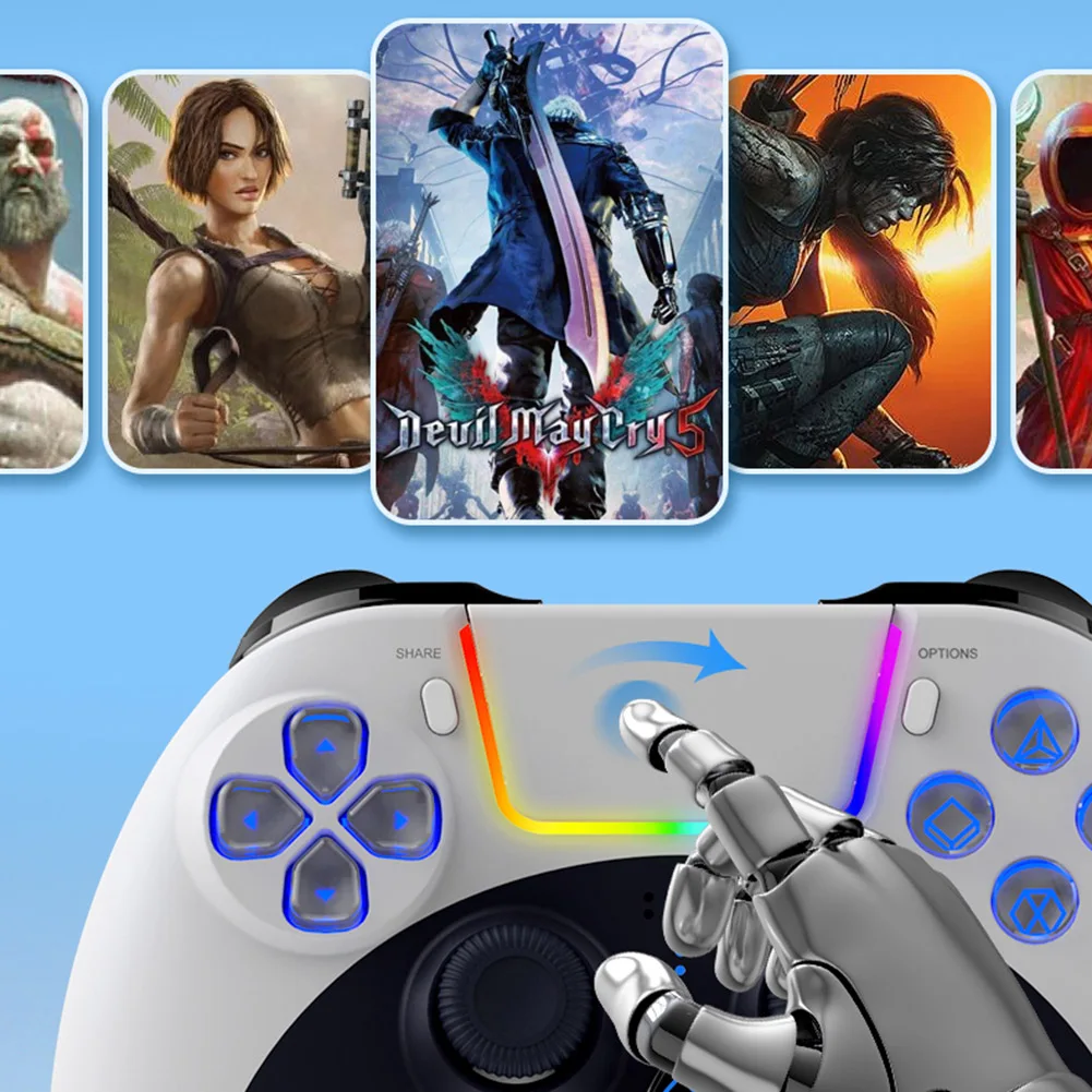 Геймпад PS4 с беспроводной ручкой 6 осей P4 поддержка PS3 IOS |
