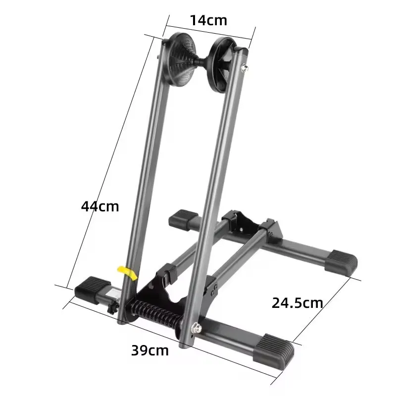 Велосипедная Складная велосипедная стойка напольная для хранения велосипеда