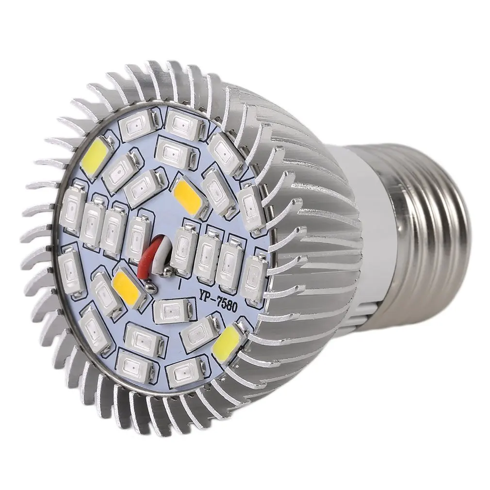 

LED Plant Grow Light Full Spectrum 8/28W E27 Plant Growing Lamp Hydroponics For Indoor Greenhouse Flower Grow Box