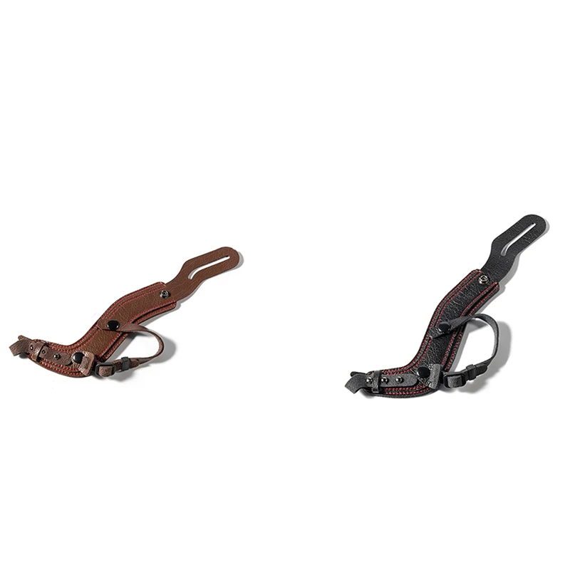 

HTHL-Camera Leather Wrist Strap Portable Hand Belt Holder Shockproof Strap For Canon/Nikon/Sony/DSLR Camera Accessories
