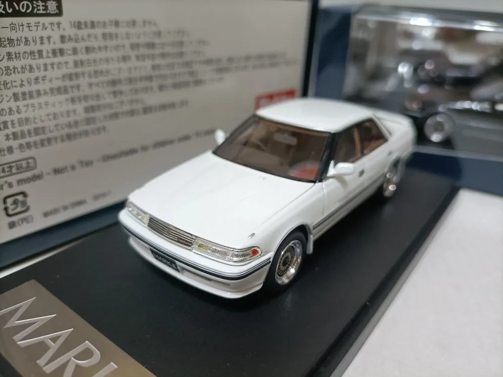

MARK43 1 43 Toyota Mark II Hardtop GT turbo white resin car model