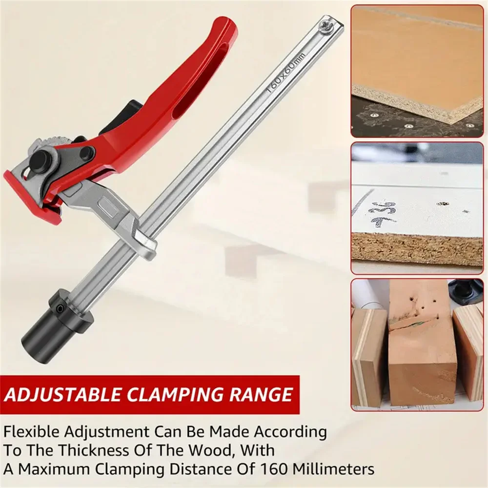 Зажимы для фиксации стола по дереву 19/20 мм 160 х60