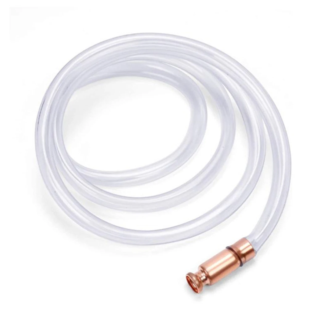 

2m Priming Hose Transparent Pvc Self Priming Jiggle Siphon Oil Pump Head&oil Pipe For Transfer Fuel Gasoline Diesel Hand Tool