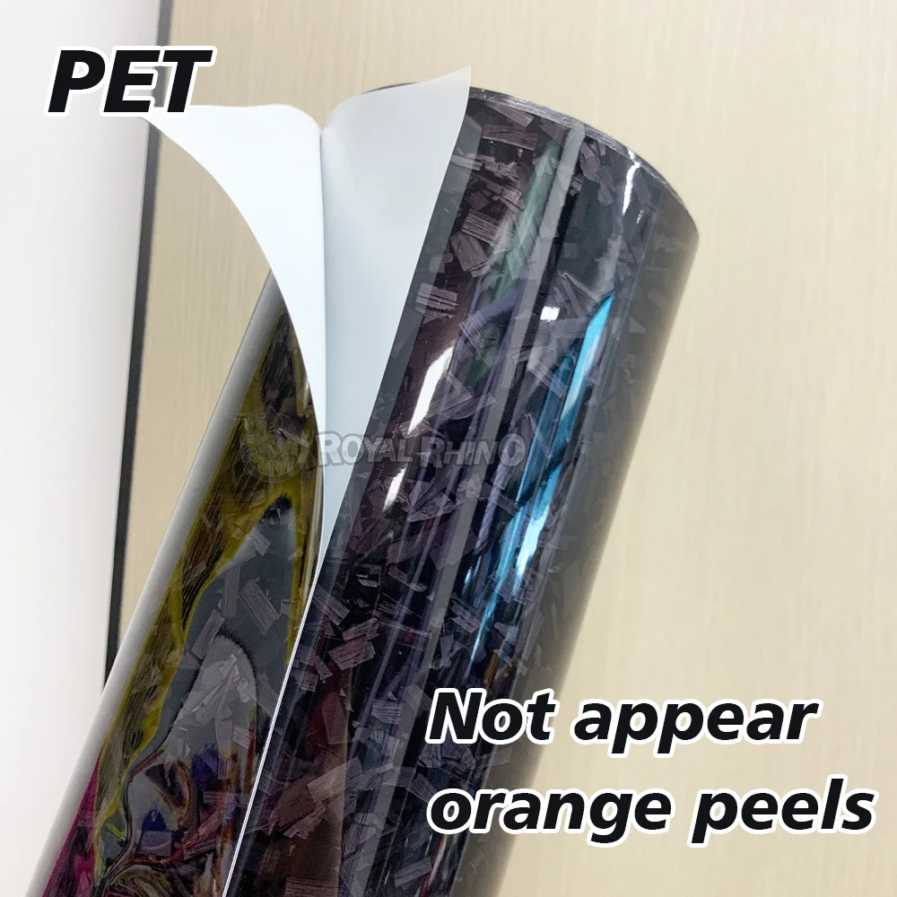 59 футов глянцевая кованая черная виниловая пленка из углеродного волокна для