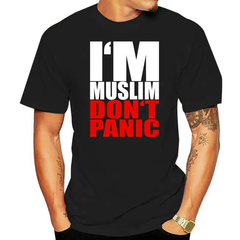 

I Am Muslim Do Not Panic Ii T Shirt Islam Moslem Religion Turkei Istanbul Allah