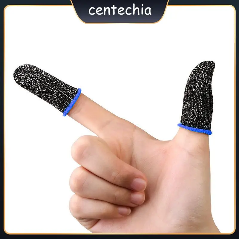 

Lightweight Thumb Fingertip Sleeves Touch Screen Gloves Mobile Screen Game Controller Sweatproof High Sensitivity Ultra-thin