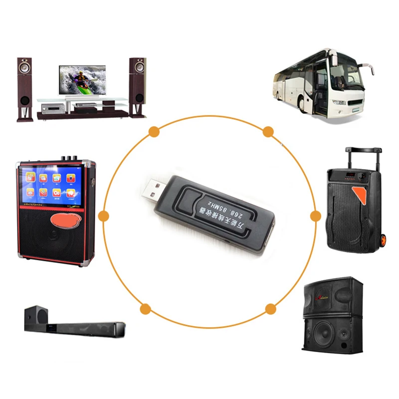 Беспроводной микрофон Zansong Uhf Usb 3 5 мм