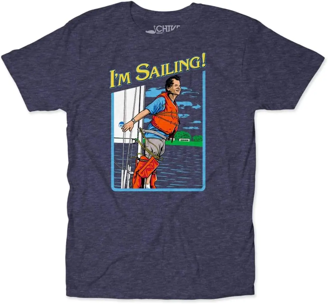 Футболка с изображением Билла Мюррея из фильмов Боб я парусный спорт