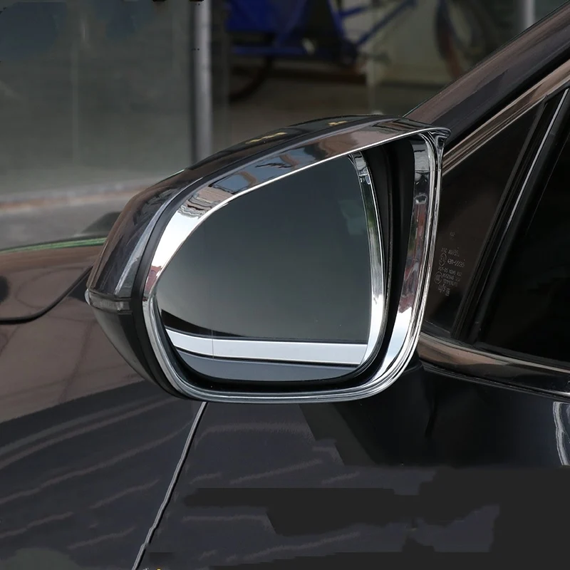 

WELKINRY For Lexus NX AZ10 1st generation 2015–2021 car side wing fender rearview back mirror sun fine rain visor shield trim