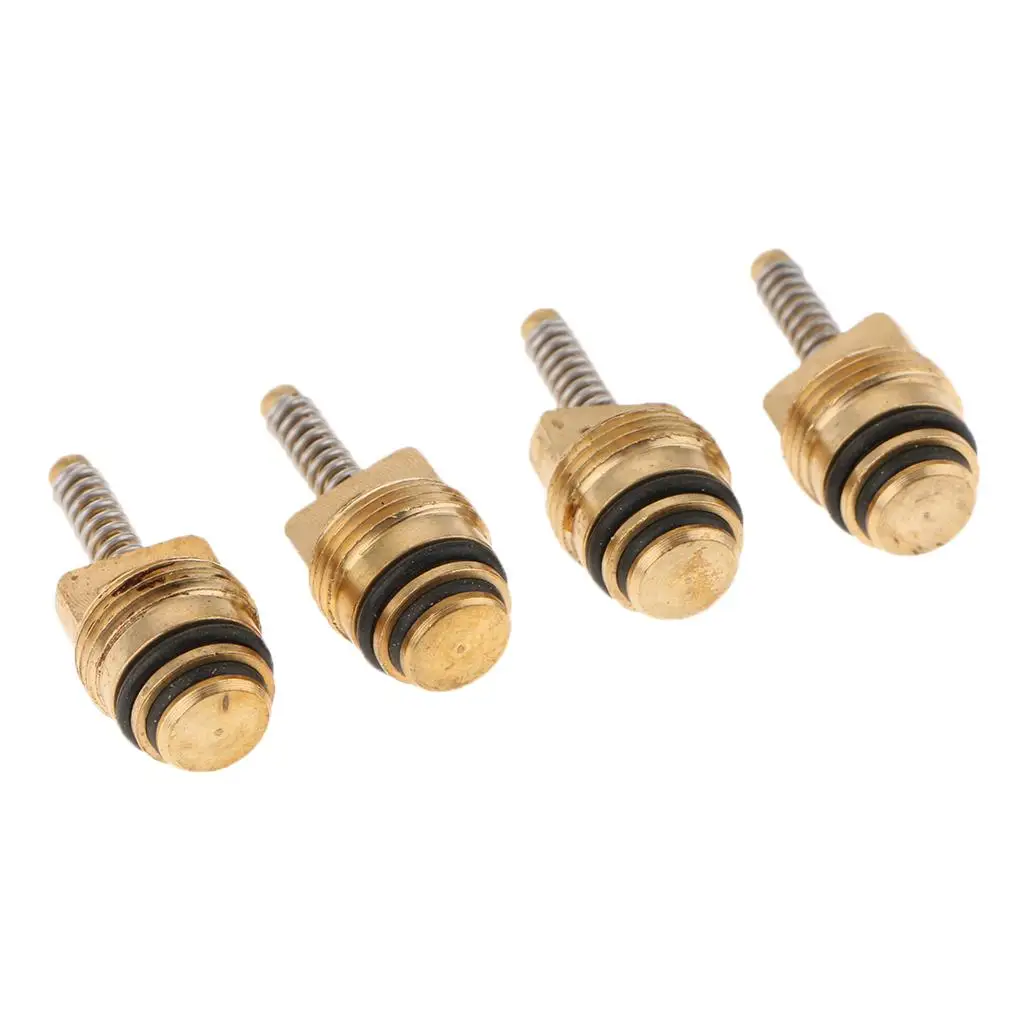 

4 Pieces A/C Air Conditioning Metal Stem Cores High Pressure for