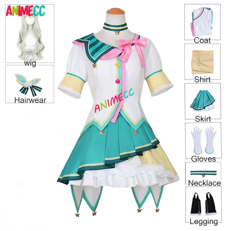 Фото В наличии S-3XL Kusanagi Nene Косплей Костюм Парик Project Sekai Colorful Stage Pjsk 3rd Anniversary New Skin Cosx; 8'm6, №2