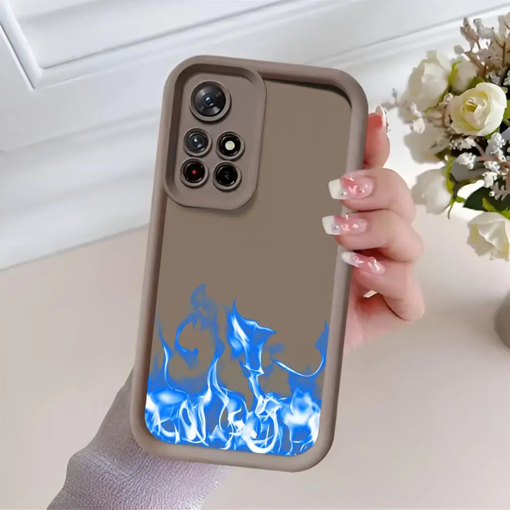 Синий чехол для телефона F-Fire с лестницей Redmi 10 13 Note PRO 13C 4 5G/Xiaomi 14 T POCOX3 5