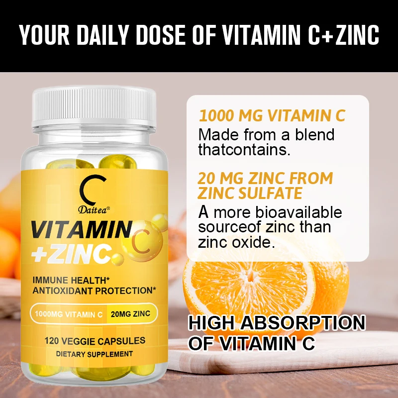 

Vitamin C Capsule Supplement Antioxidant Antiaging Skin Whitening Immunity Boost Supplement Organic Diet