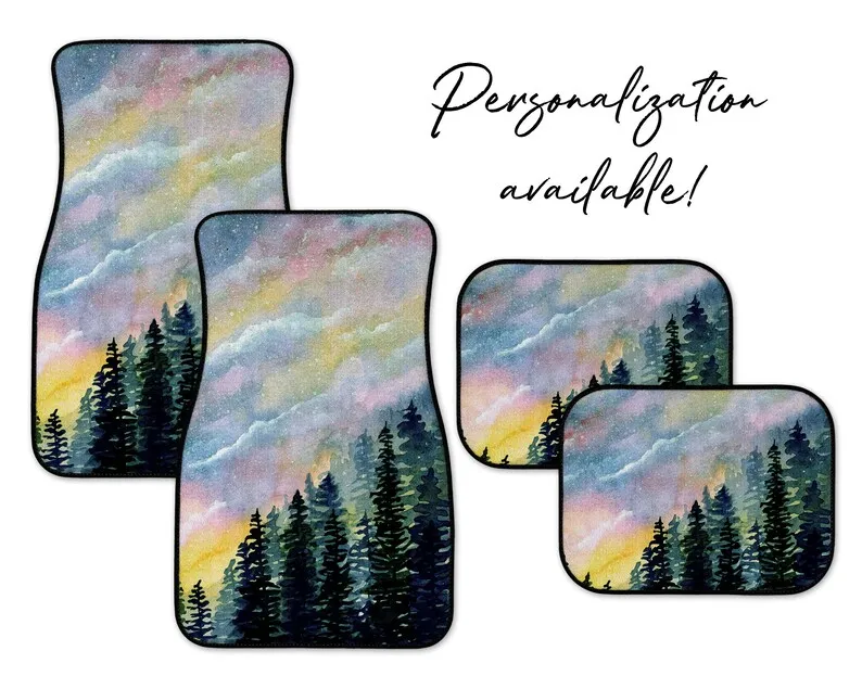 

Green Mountain Car Mats, Personalization Available