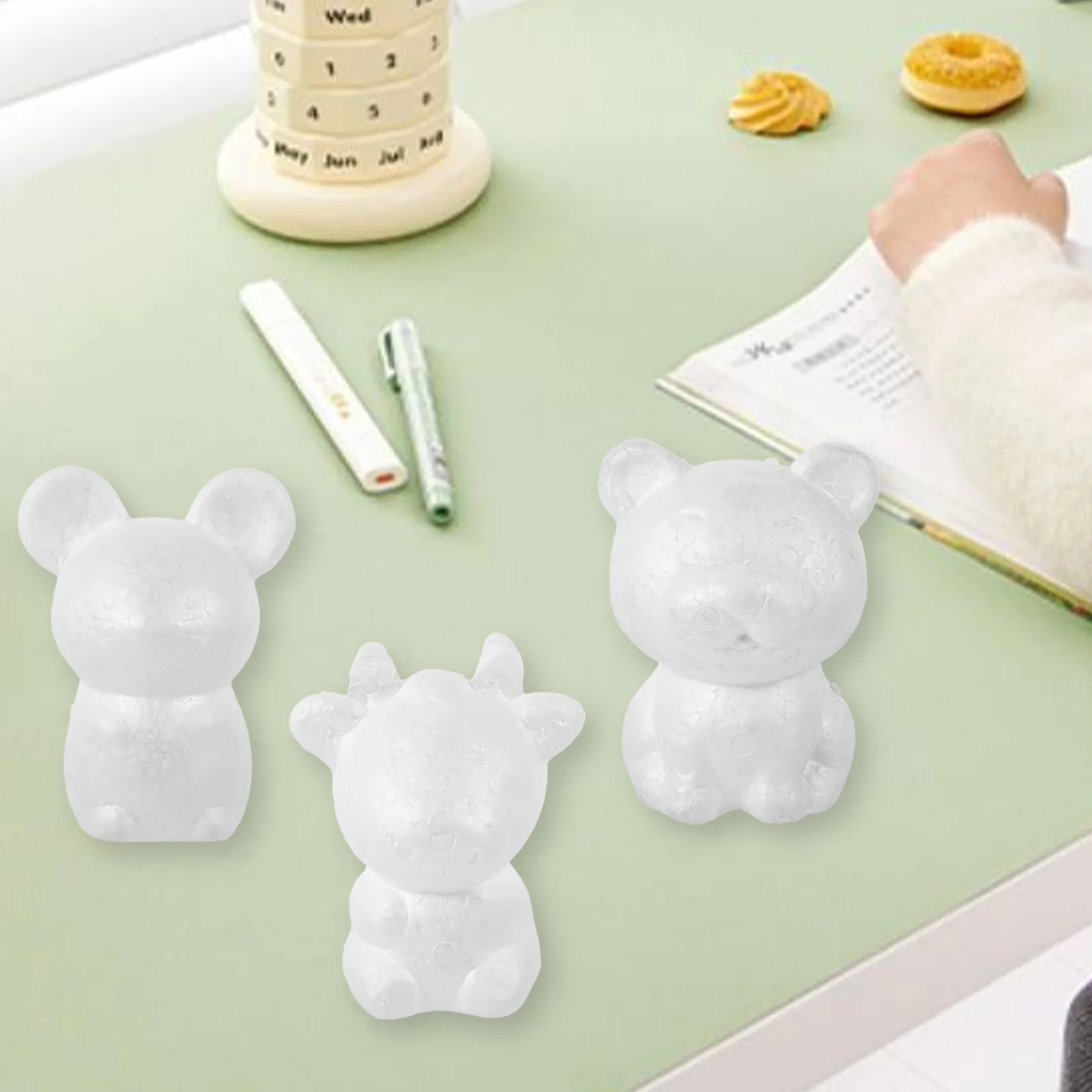 12 шт. орнамент для детей китайский зодиак ремесло украшения животных Ainmal сделай