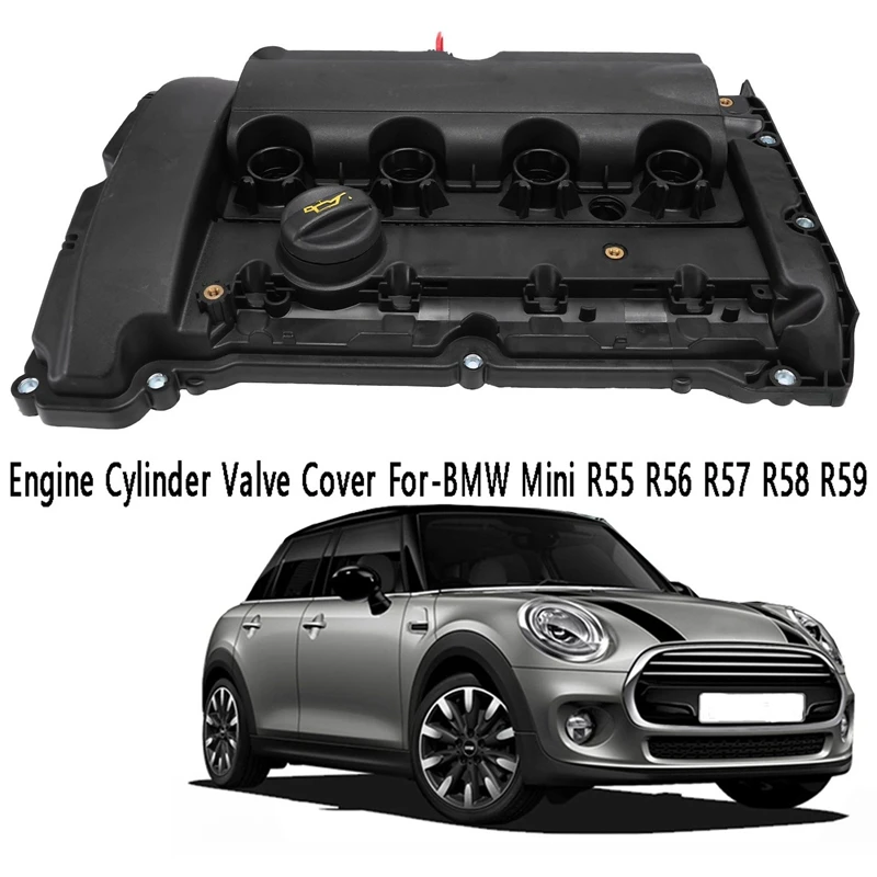 

Valve Cover Assembly Engine Cylinder Valve Cover 11127646555 11127585907 11127572854 For-BMW Mini R55 R56 R57 R58 R59