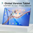 Планшет с 10,1-дюймовым дисплеем, ОЗУ 12 Гб, ПЗУ 10,1 ГБ, Android 512
