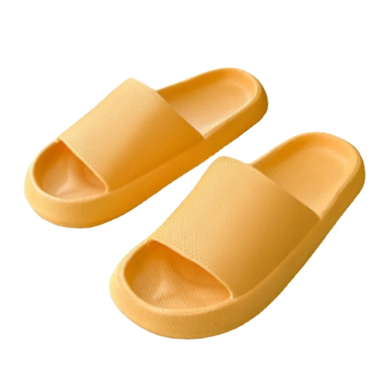 

Thick Platform Slippers Summer Cloud Sandals Flip Flops Women Non-slip Bathroom Shoes Home Mute Slides EVA Soft Flat Shoes