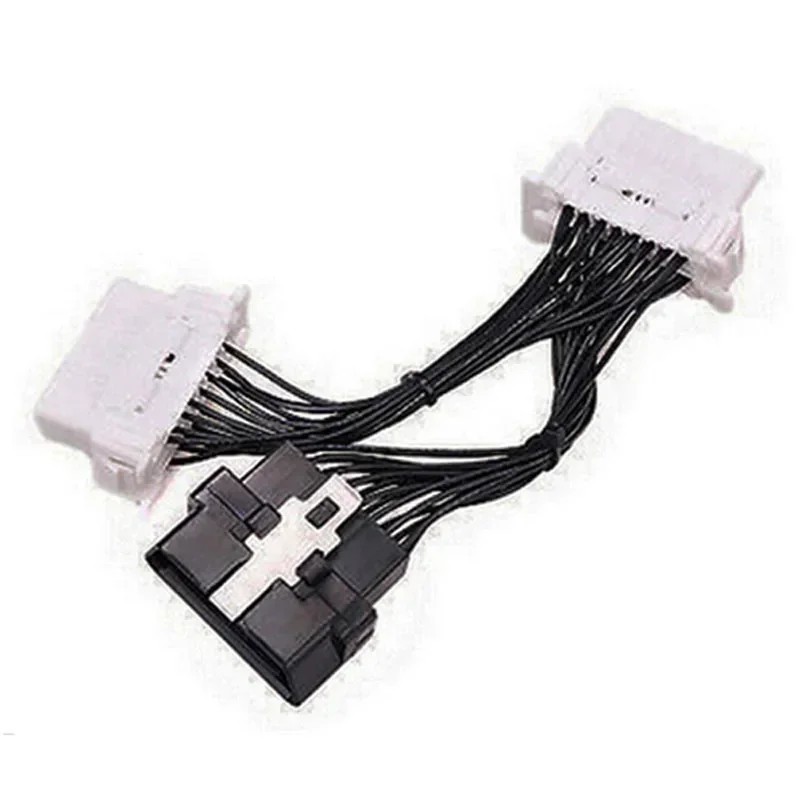 

2023 Полный контактный кабель OBD2 16-контактный штекерный порт на двойной 16-контактный гнездовой OBDII ODB2 Автомобильный разъем ECU Адаптер OBD 2 ODB II Автомобильный инструмент