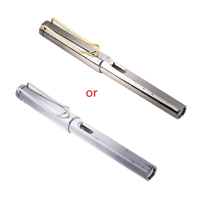

57EC Water Drop Gradient Fountain Pen Business Student 0.38mm Extra Fine Nib Fashion Office Supply Writing Tool