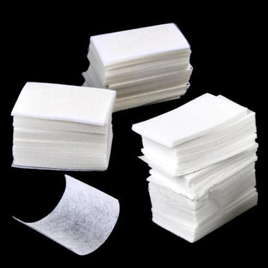 

900Pcs/Bag Nail Art Removal Wipes Lint Paper Pad Gel Polish Manicure Nail Remover Lint-Free Wipes Cleaner Paper Pad Nails Tools9