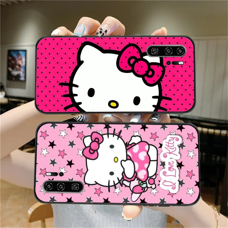 

Hello Kitty TAKARA TOMY Phone Cases For Huawei Honor P30 P40 Pro P30 Pro Honor 8X V9 10i 10X Lite 9A Funda Back Cover Coque