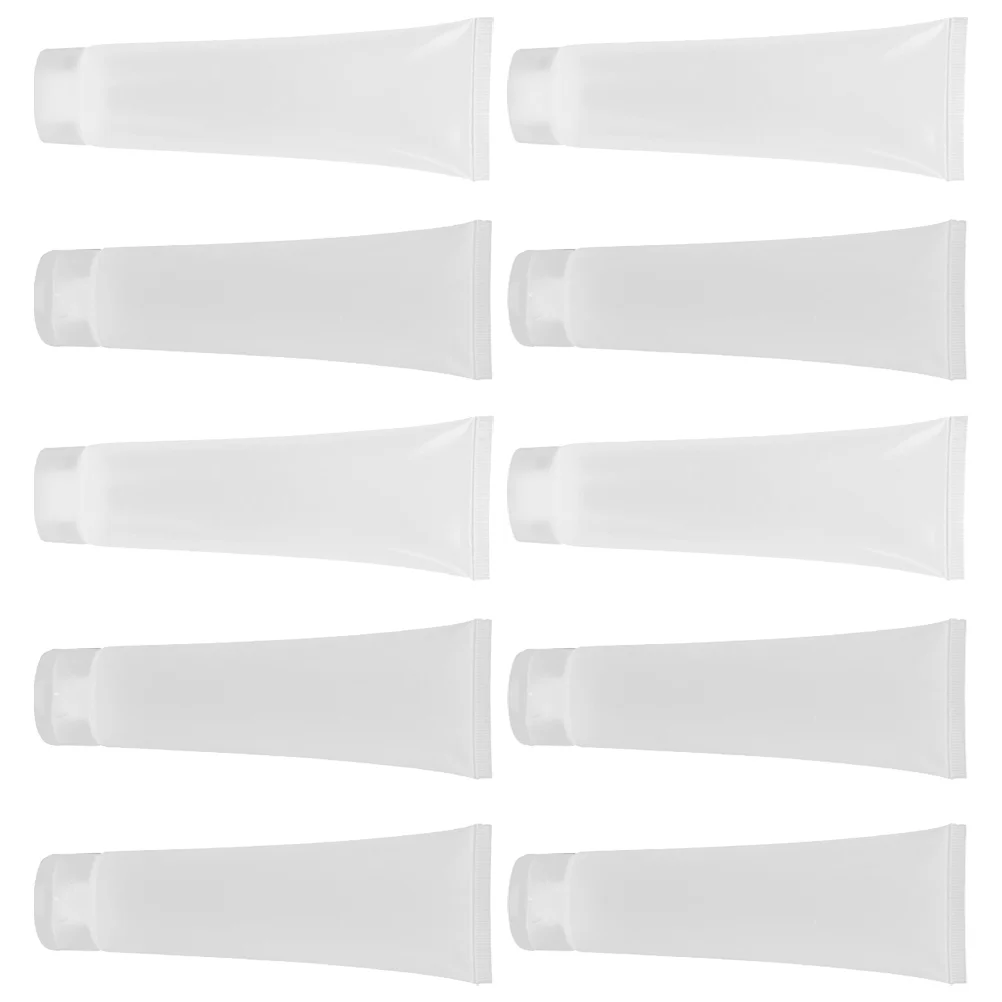 

Refillable Tubes Squeezable Makeup Container Jars Plastic Shampoo Travel Bottle