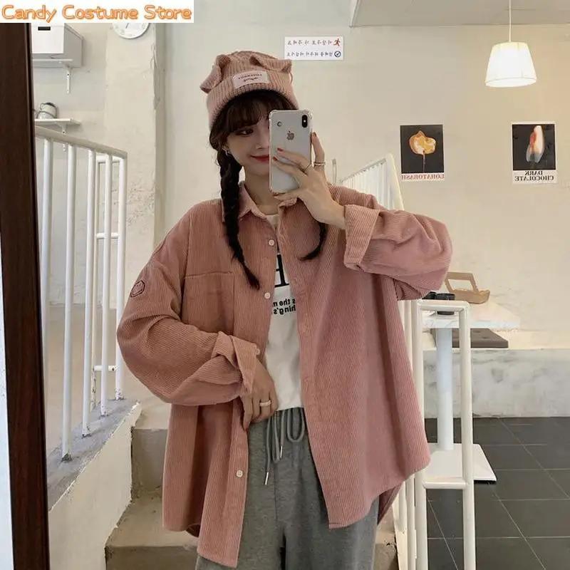 Рисунок 4 - Рубашка женская Вельветовая в стиле Харадзюку