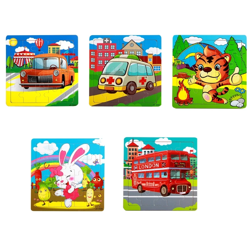 

3D Puzzle Tangram Brain Developmental Busy Board Preschool Educational Game Toy N0HD