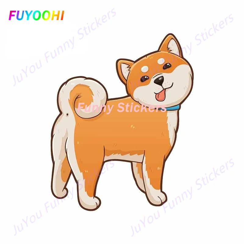 Забавные наклейки FUYOOHI экстерьерные аксессуары реалистичные Мультяшные на