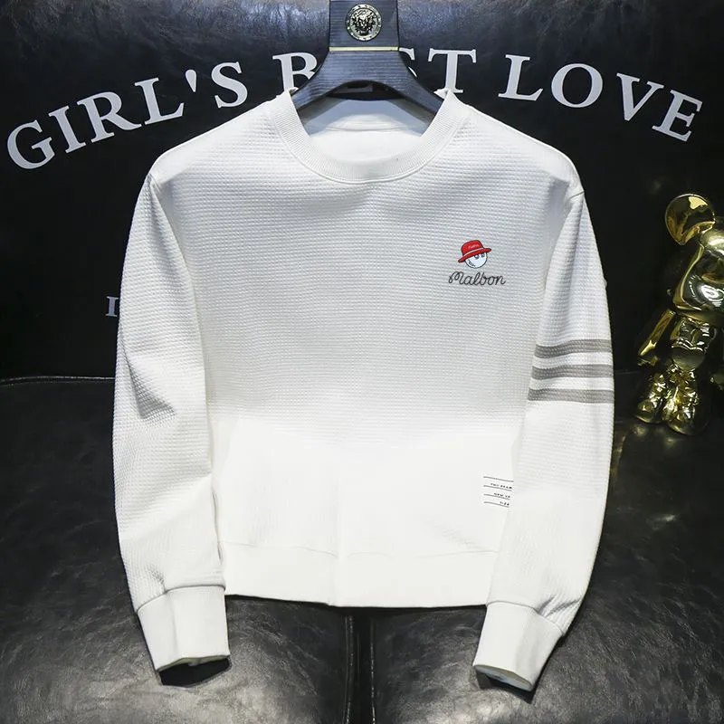 Golf Clothing for Men's Summer Long Sleeves Golf Tops Clothes Men Malbon Golf T-shirt Men Golf Wear Golf Shirts Golf Wear Men