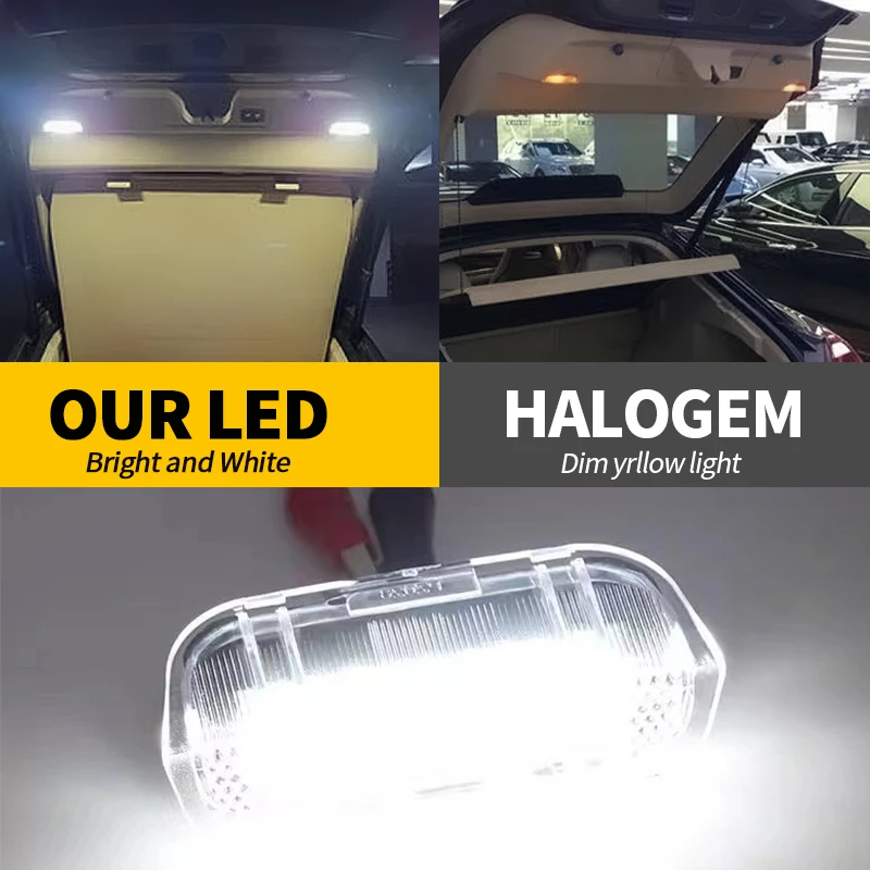 2 шт. OEM # 1K0947411A Светодиодная лампа для двери проектор детской лампы Golf 5/6 Jetta Passat CC