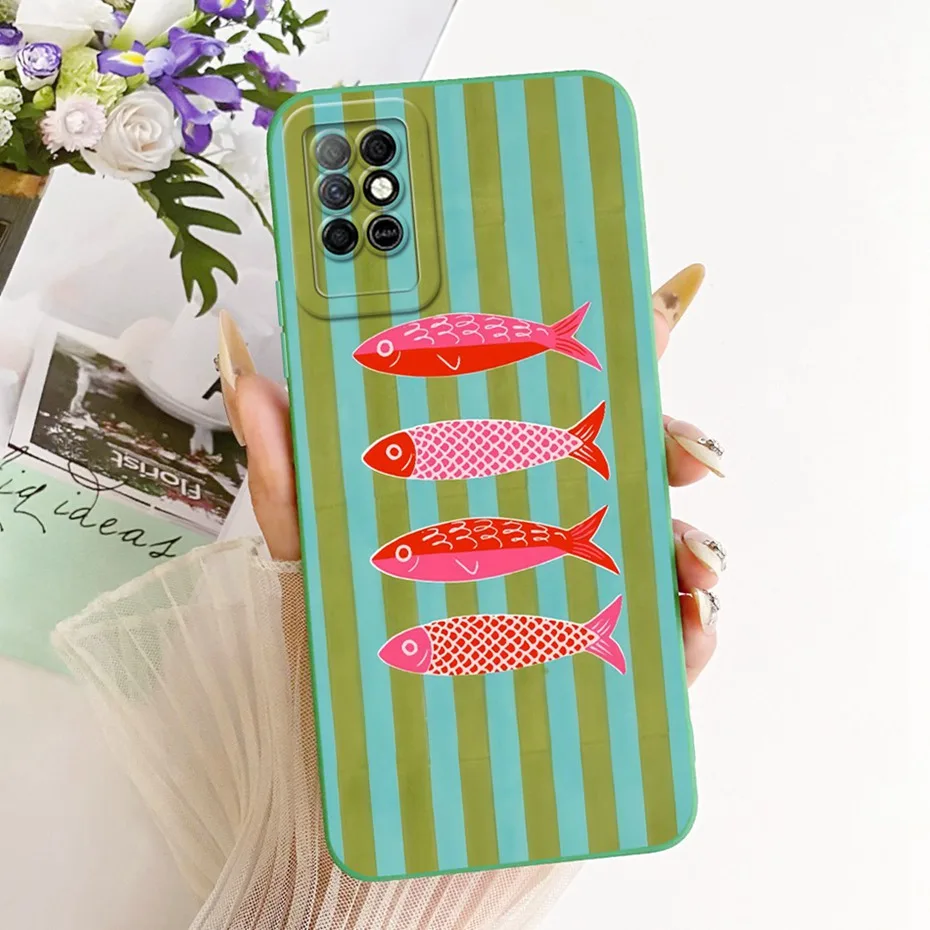 Фото Для Infinix Note 8 8i X683 X683B X692 стильный чехол для телефона с узором, защитный мягкий силиконовый чехол для камеры Infinix Note8 Note8i. №5