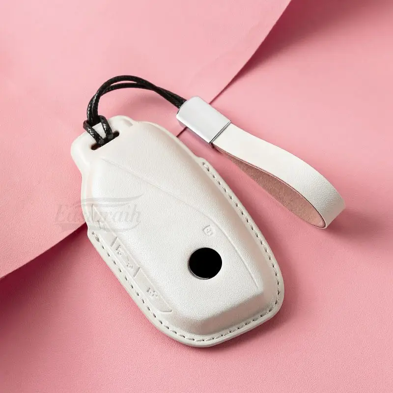 Автомобильный кожаный чехол для ключей BMW i7 X7 G07 LCI iX I20 X1 U11 7 Series G70 G09 XM U06 G81 M3 2023