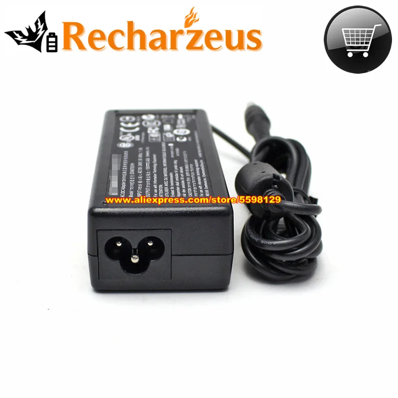Подлинный адаптер переменного тока для Enertronix 19V 3.42A 65W EXA0703YH зарядное устройство
