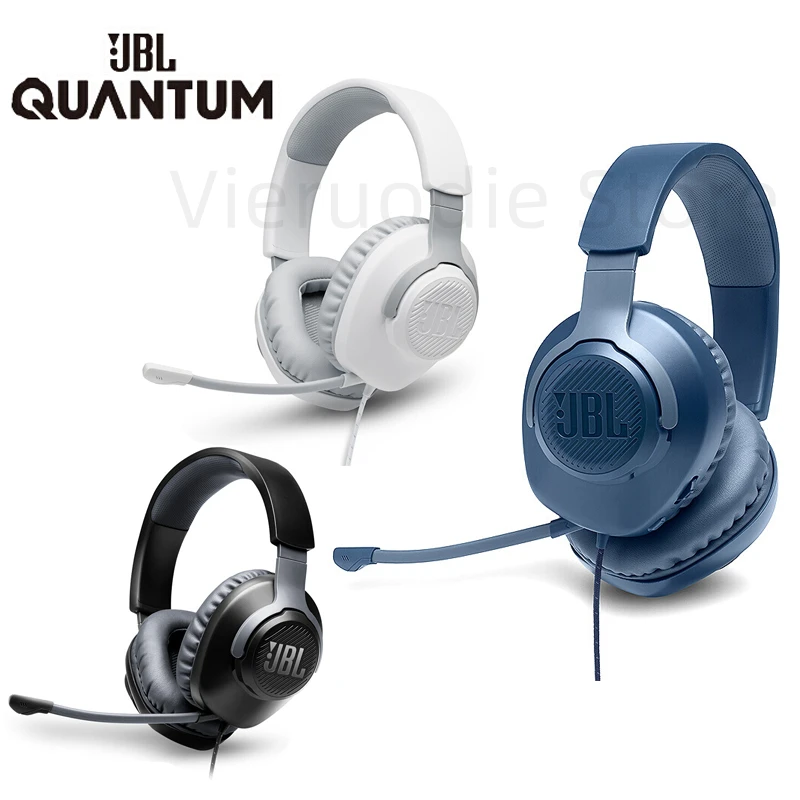 

JBL Quantum 100 проводные наушники; Игровая гарнитура с микрофоном; Складные Игровые наушники для PlayStation/Nintendo Switch/iPhone/ Mac // VR