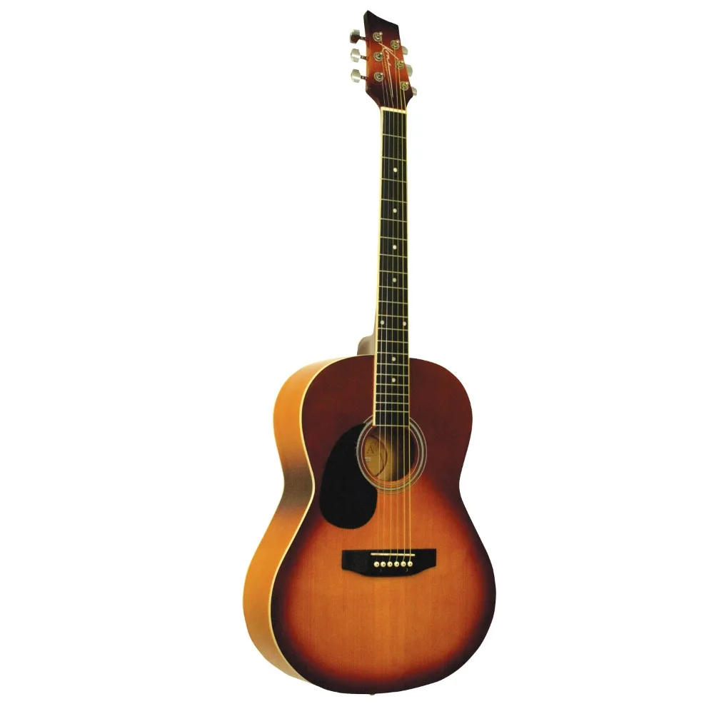 

K391L-HSB Left-Handed Parlor Series 39”Acoustic Guitar With Spruce Top and Honey Burst Finish Custom Guitar for Children Gitars