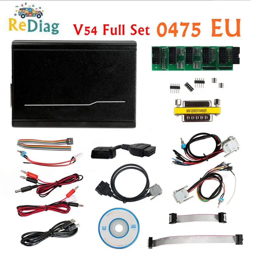 FGTech VD300 V54 0475 Galetto 4 Сканер Главных Кодов OBDII ECU Инструмент Для Настройки Микрочипов