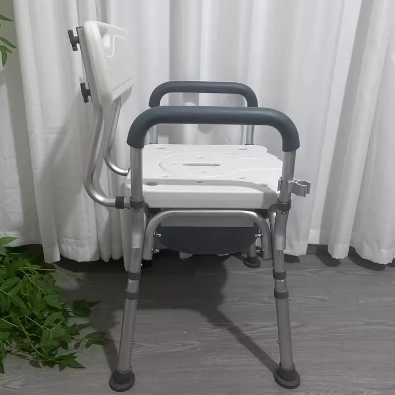 Дизайнерский стул для душа с спинкой современный водонепроницаемый складной