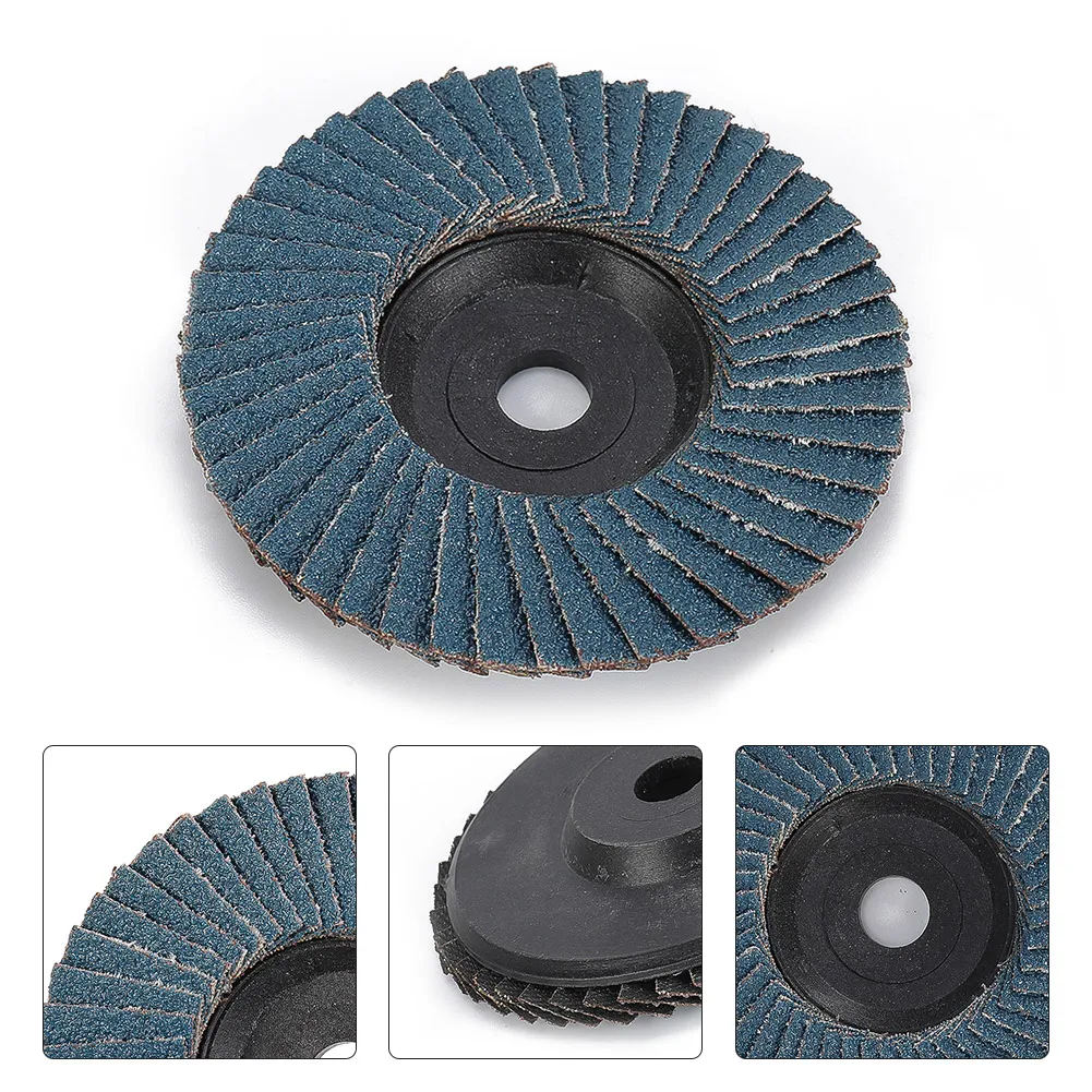 

1pc Flat Flap Discs 75mm 3Inch Dia 10mm Sanding Discs 80 Grit Grinding Wheel Blade Wood Cutting For Angle Grinder Power Tool