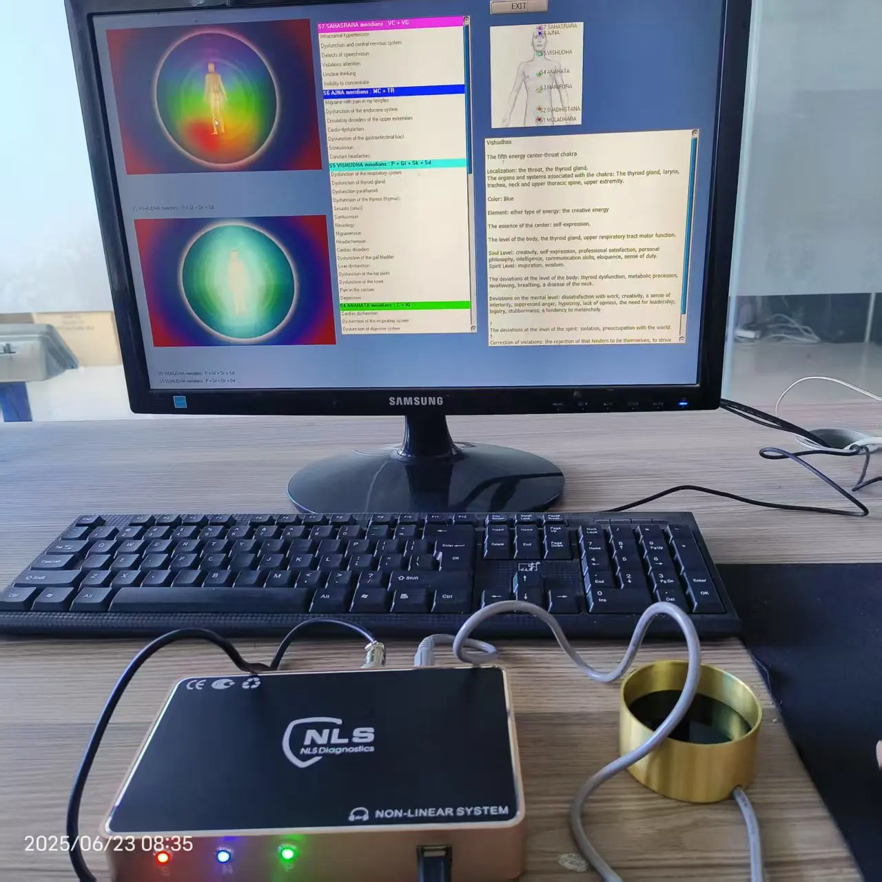 12D NLS Диагностическое устройство Усовершенствованный биорезонансный сканер с методом META-терапии рудольф штайнер духовно научные аспекты терапии