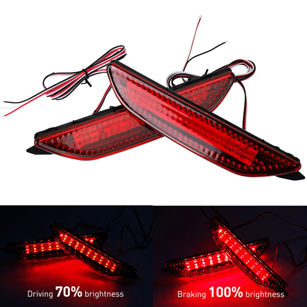 2 шт. Предупреждение ные лампы для заднего бамперсветильник Kia Rio K2 седан 2011-2014 -