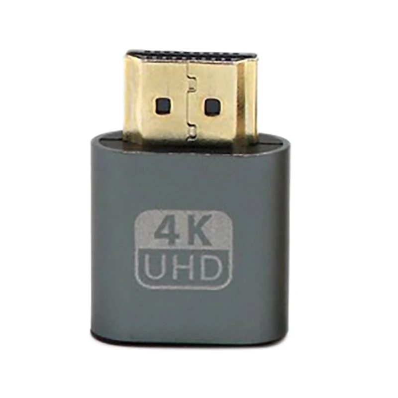 

HDMI-Compatible Graphics Card Virtual Display Adapter Support 3060 Graphics Lock Screen Treasure Emulator For BTC Miner